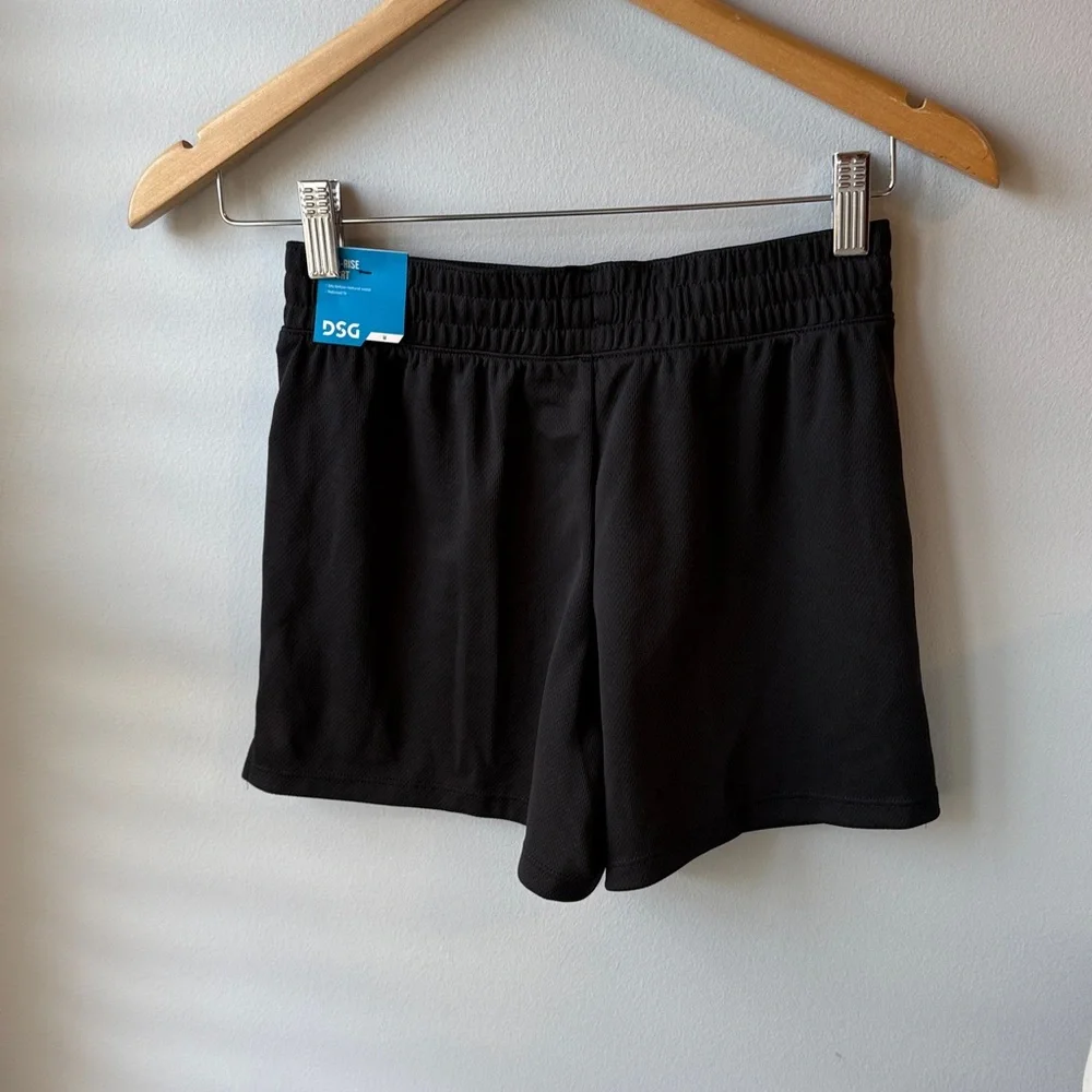 DSG Girls Black Athletic‎ Shorts NWT